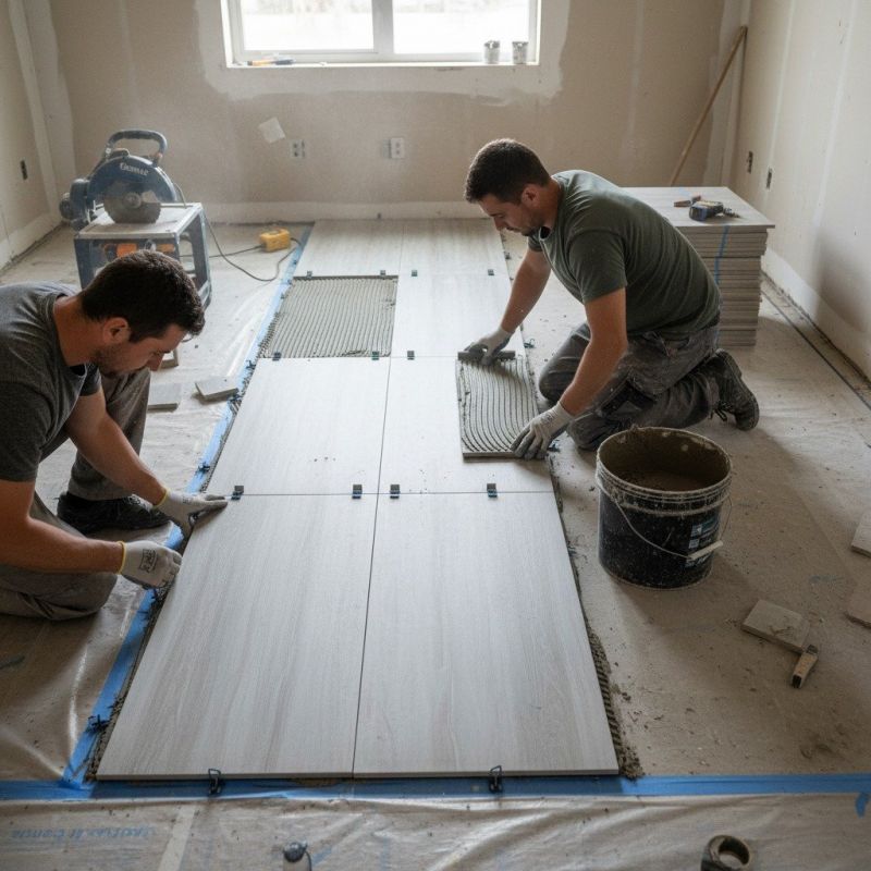 Ceramic Tile Installation detail